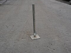 Fussspindel Massiv 0,60m