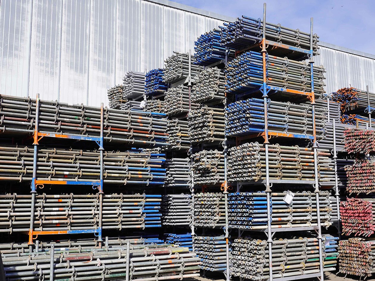 Gerüst Preisvergleich kaufen – gebrauchte Gerüste bei CETRAC Leipzig ab Lager