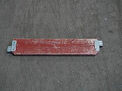 Bordbrett für Längsseite Holz, 0,73m x 0,15m