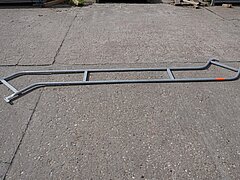 Treppengeländer, 2,00m Feldhöhe, 2,57m x 2,00m
