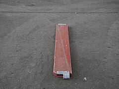 Bordbrett für Längsseite Holz, 1,09m x 0,15m