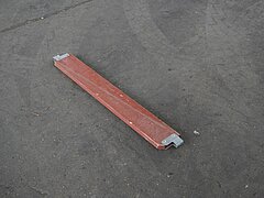 Bordbrett für Längsseite Holz, 1,09m x 0,15m