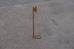 Spindelbefestigung mit Keilkopf, 0,60cm