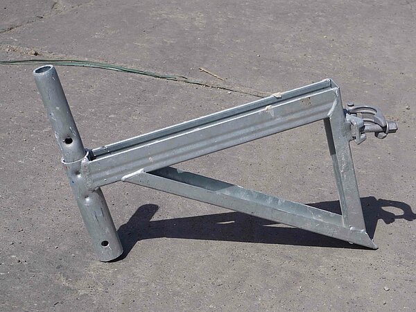layher blitz konsole50 mit rohrverbinder