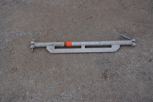 O - Riegel, verstärkt LW, Stahl, 2,57m
