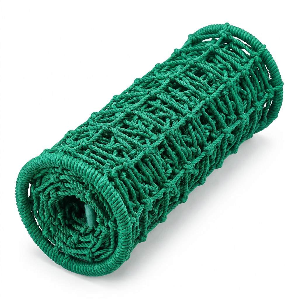 Netz für Dachfanggerüste, grün 10,00 × 2,00 m, CETRAC MGS (Prinzipdarstellung)
