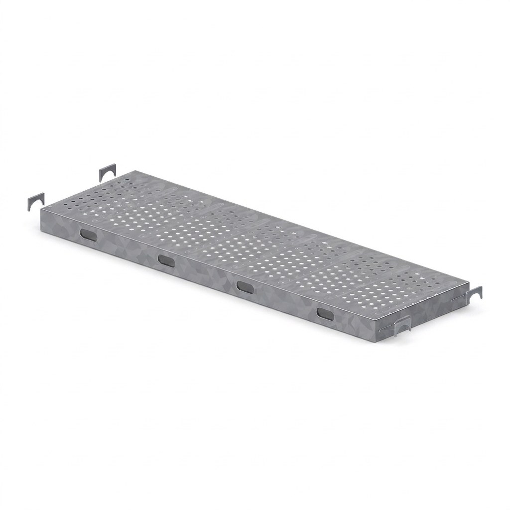 Stahlbelag 1,10 m × 0,32 m, metrisch, CETRAC MGS (Prinzipdarstellung)