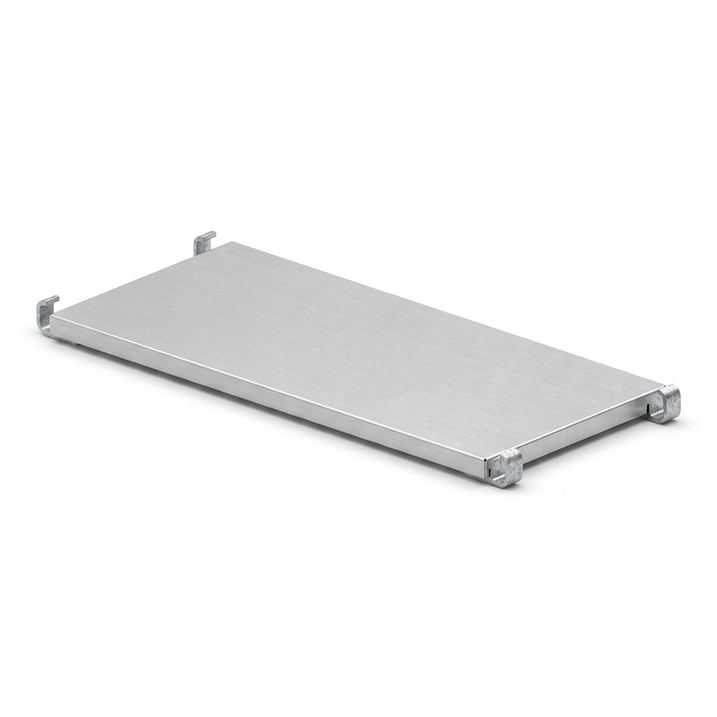 Alu-Belag Stahlkappen 1,40 m × 0,61 m, CETRAC MGS (Prinzipdarstellung)