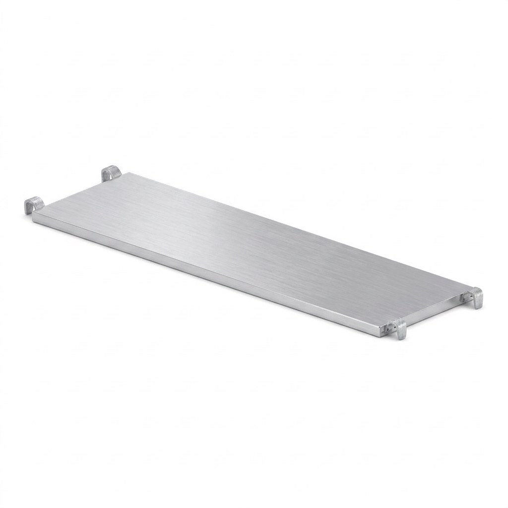 Alu-Belag Stahlkappen 2,07 m × 0,61 m, CETRAC MGS (Prinzipdarstellung)