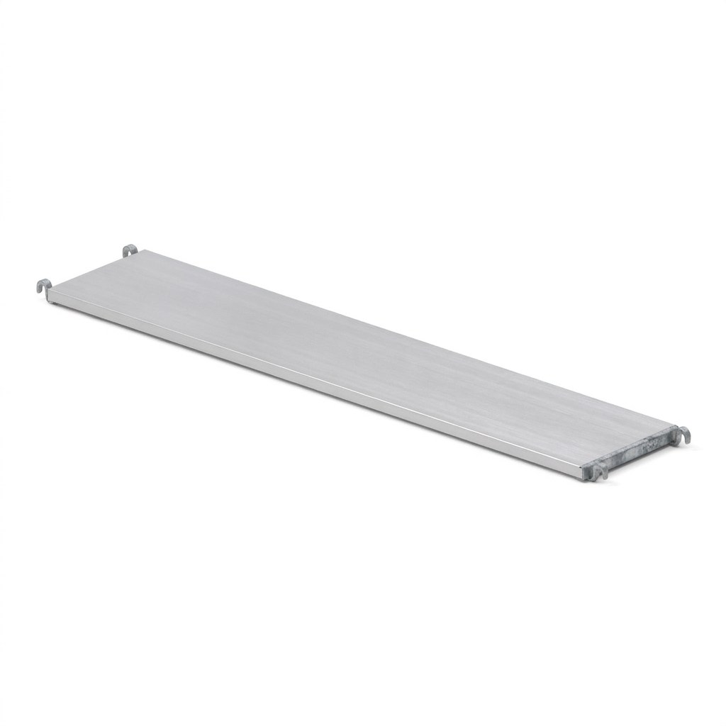 Alu-Belag Stahlkappen 3,07 m × 0,61 m, CETRAC MGS (Prinzipdarstellung)