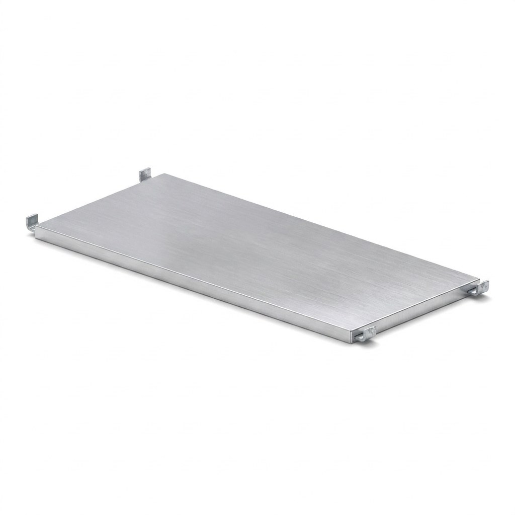 Alu-Belag Stahlkappen 1,50 m × 0,64 m, metrisch, CETRAC MGS (Prinzipdarstellung)