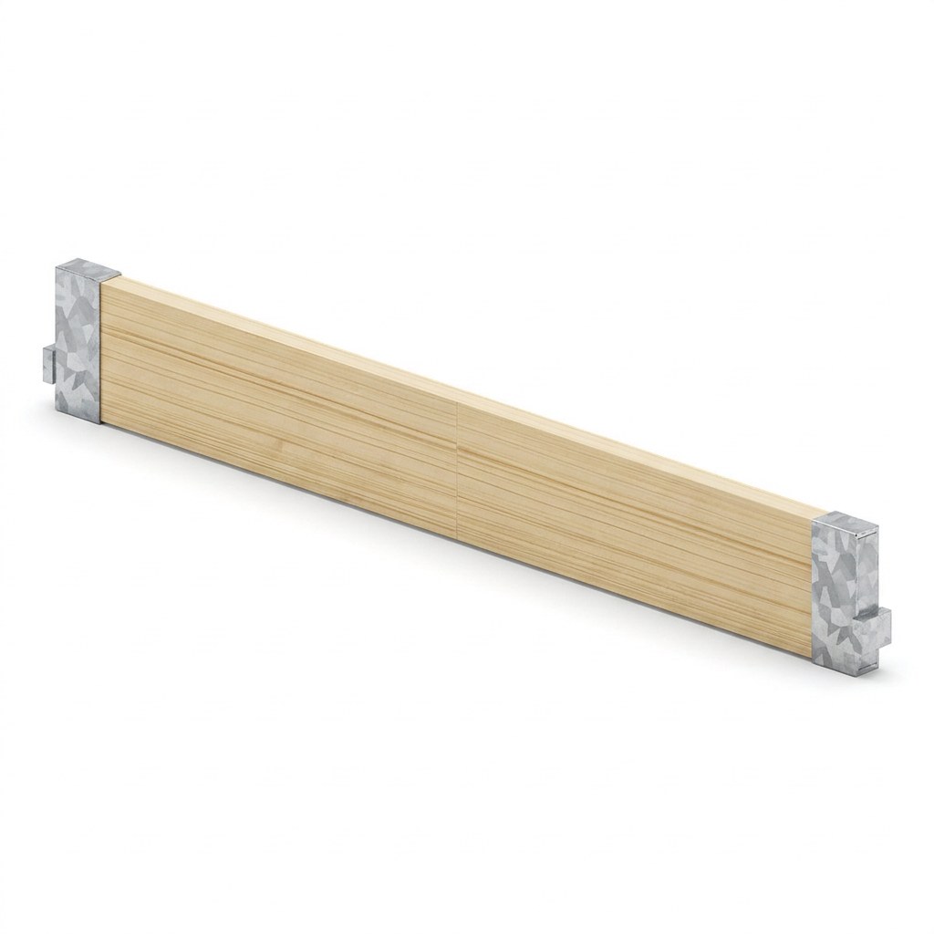 Bordbrett Holz 1,09 m, CETRAC MGS (Prinzipdarstellung)