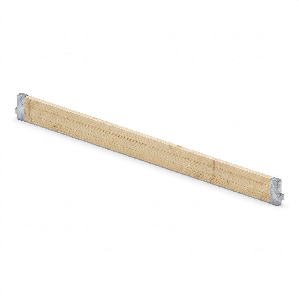 Bordbrett Holz 2,07 m, CETRAC MGS (Prinzipdarstellung)