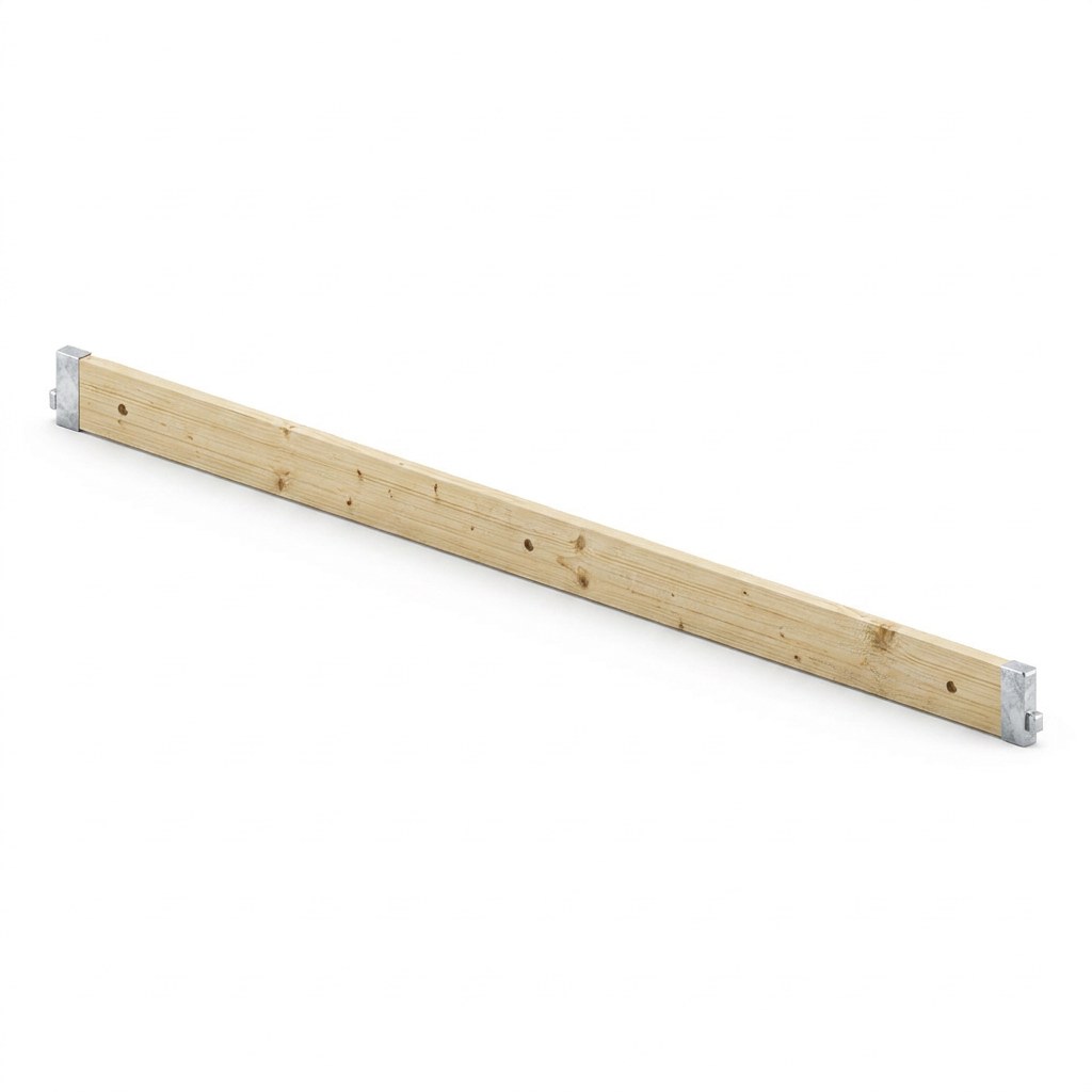 Bordbrett Holz 2,57 m, CETRAC MGS (Prinzipdarstellung)