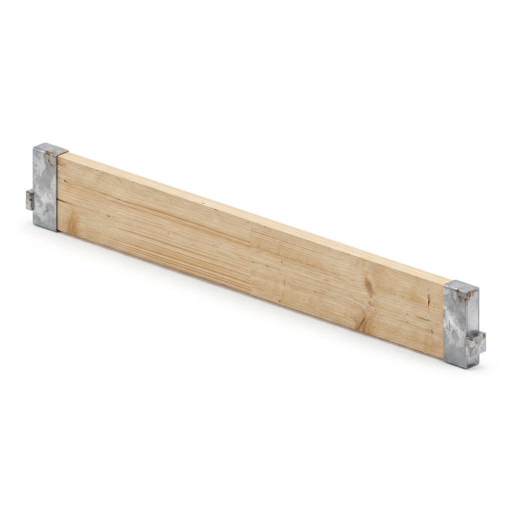 Bordbrett Holz 1,10 m, metrisch, CETRAC MGS (Prinzipdarstellung)