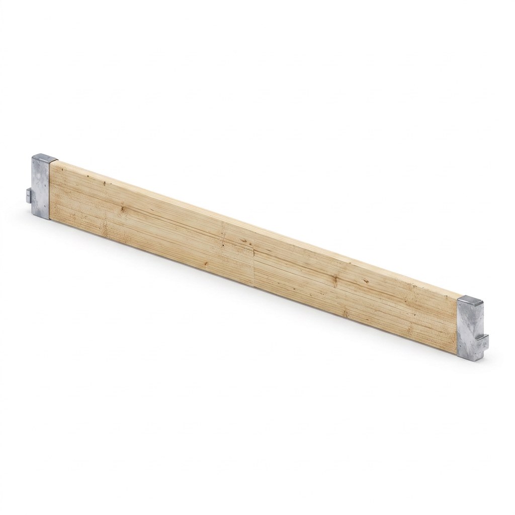 Bordbrett Holz 1,50 m, metrisch, CETRAC MGS (Prinzipdarstellung)