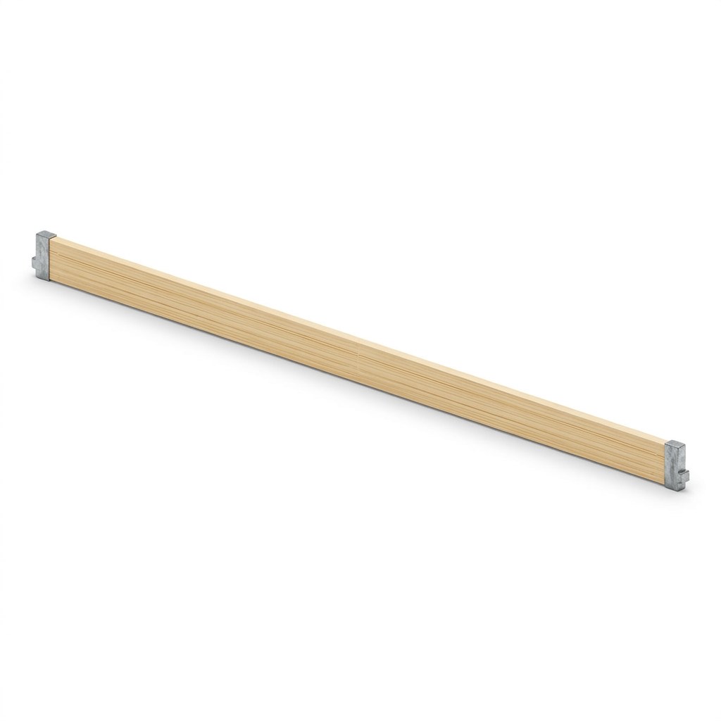 Bordbrett Holz 3,00 m, metrisch, CETRAC MGS (Prinzipdarstellung)
