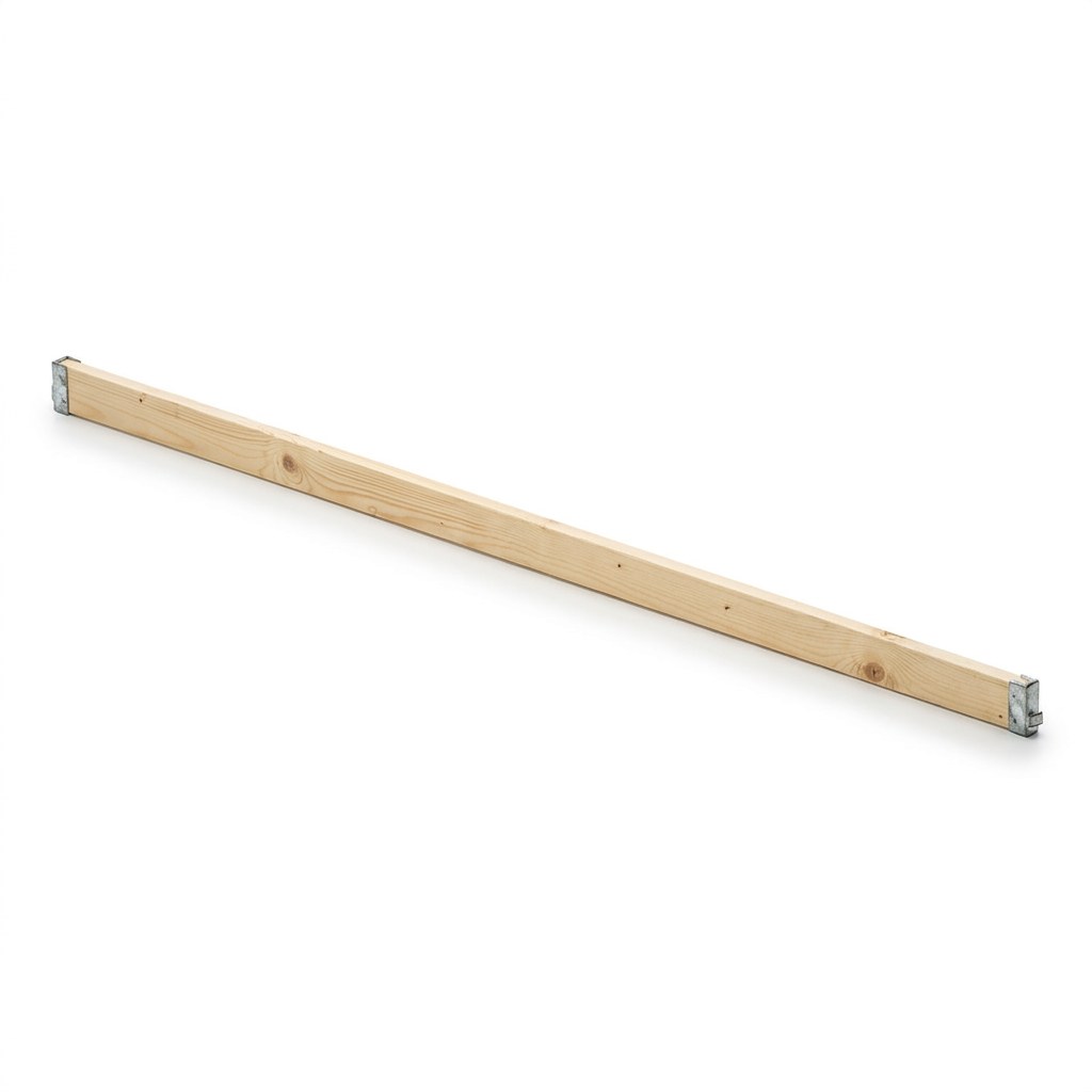 Bordbrett Holz 4,00 m, metrisch, CETRAC MGS (Prinzipdarstellung)