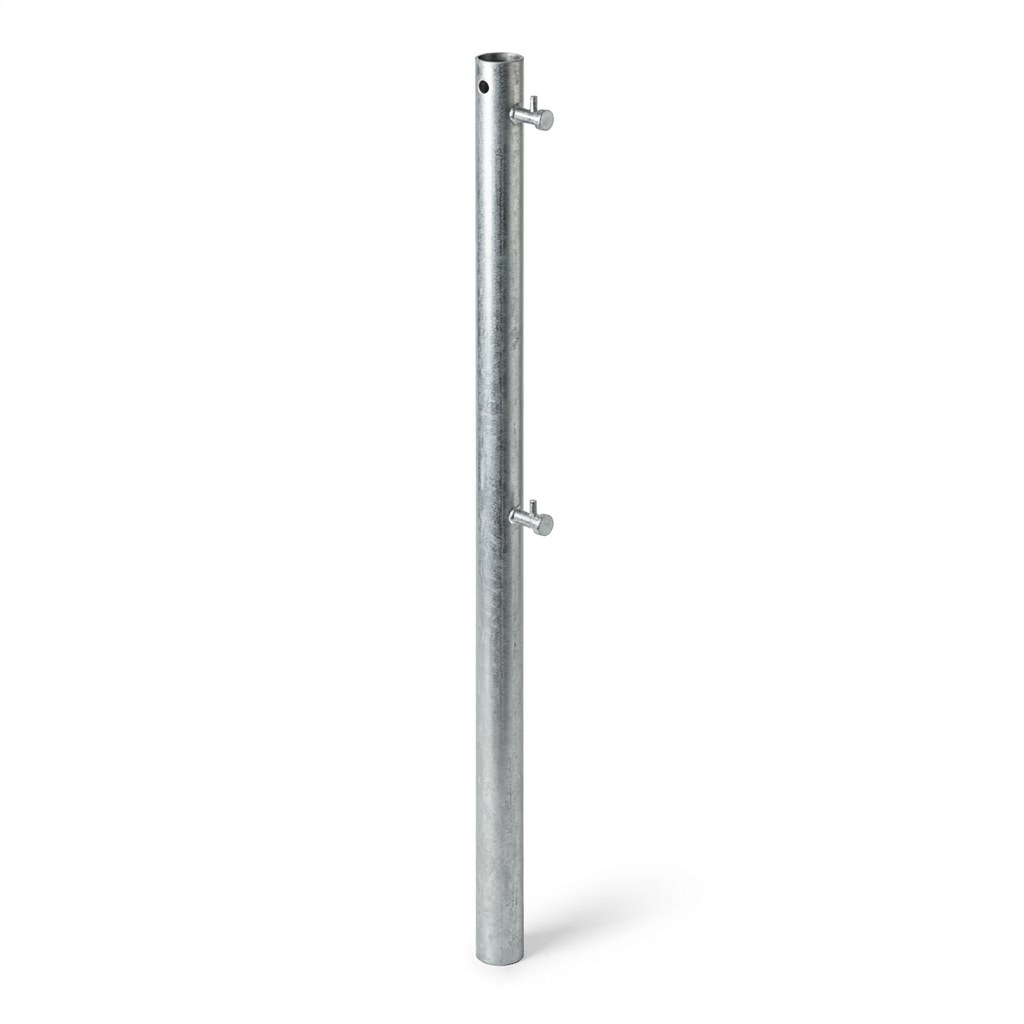 Abschlussstiel 1,00 m, ohne Rohrverbinder, CETRAC MGS (Prinzipdarstellung)