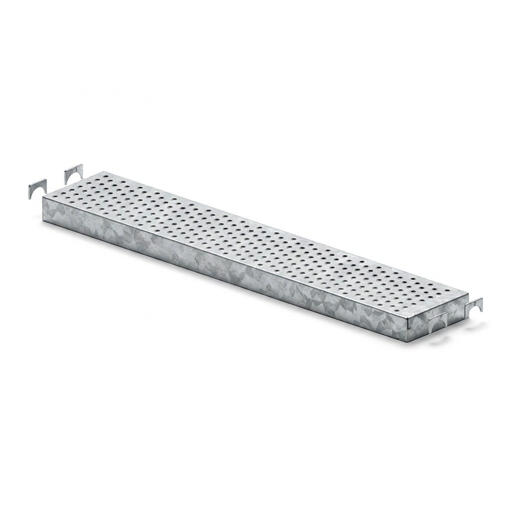 Stahlbelag 1,09 m × 0,19 m, CETRAC MGS (Prinzipdarstellung)