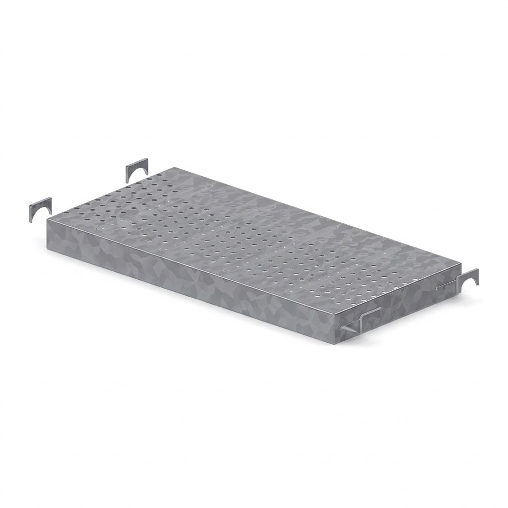 Stahlbelag 0,73 m × 0,32 m, CETRAC MGS (Prinzipdarstellung)