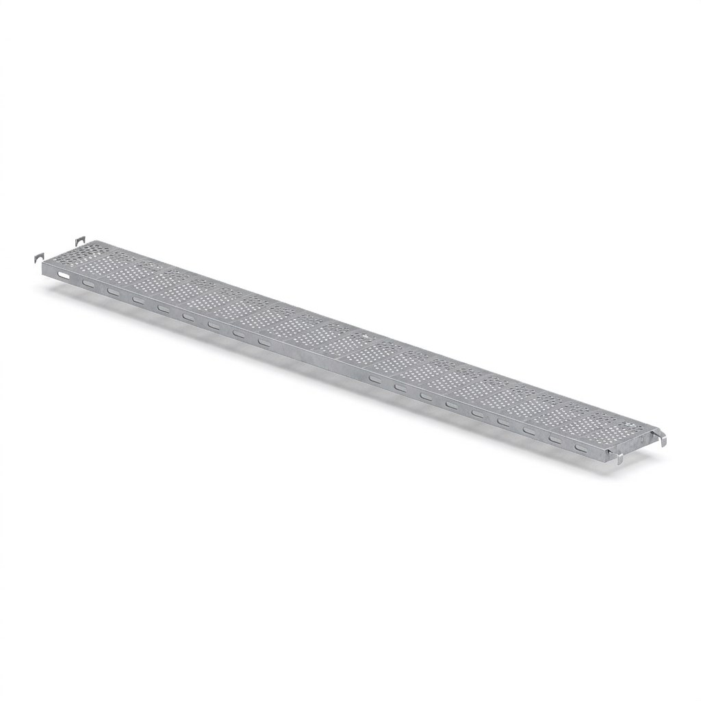 Stahlbelag 3,07 m × 0,32 m, CETRAC MGS (Prinzipdarstellung)