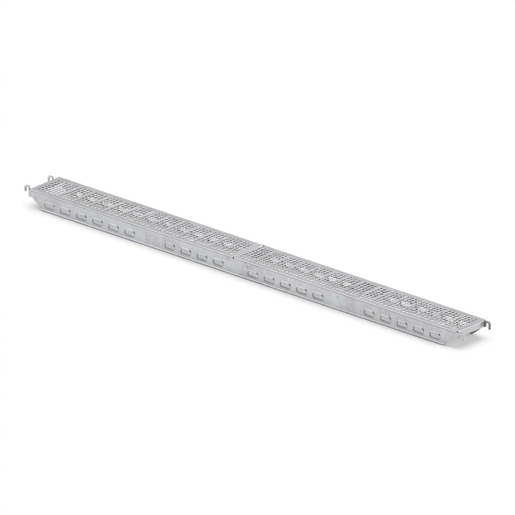 Stahlbelag 4,14 m × 0,32 m, CETRAC MGS (Prinzipdarstellung)