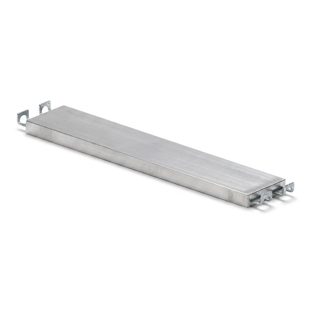 Alu-Belag Stahlkappen 1,09 m × 0,19 m, CETRAC MGS (Prinzipdarstellung)