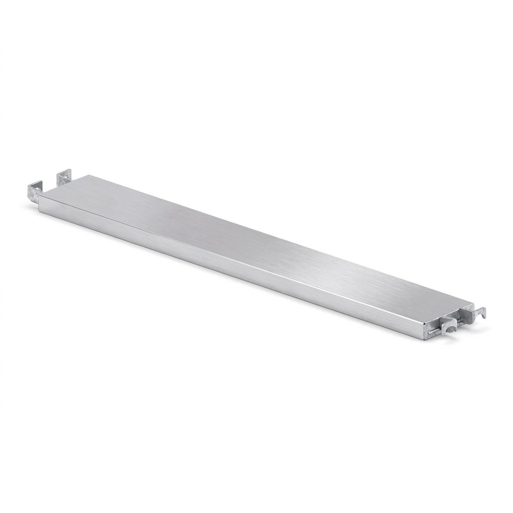 Alu-Belag Stahlkappen 1,40 m × 0,19 m, CETRAC MGS (Prinzipdarstellung)