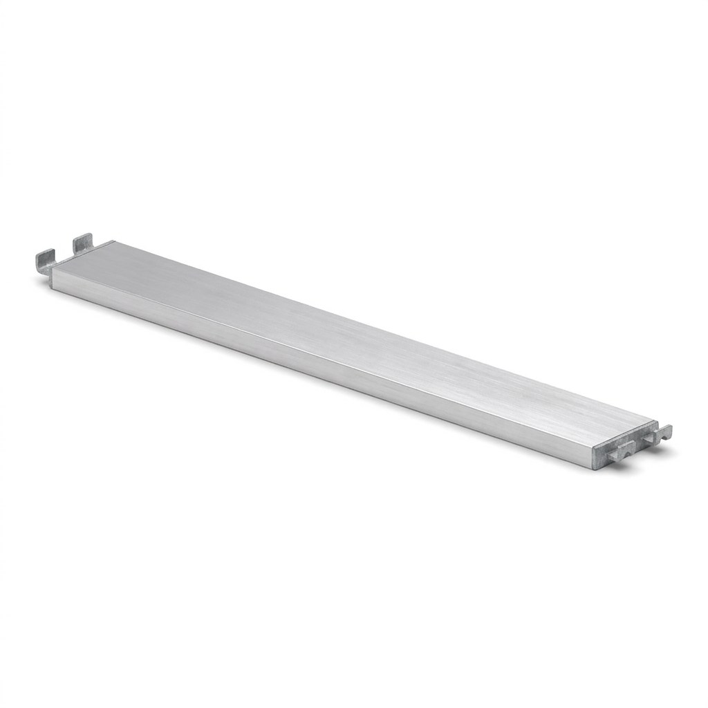Alu-Belag Stahlkappen 1,57 m × 0,19 m, CETRAC MGS (Prinzipdarstellung)