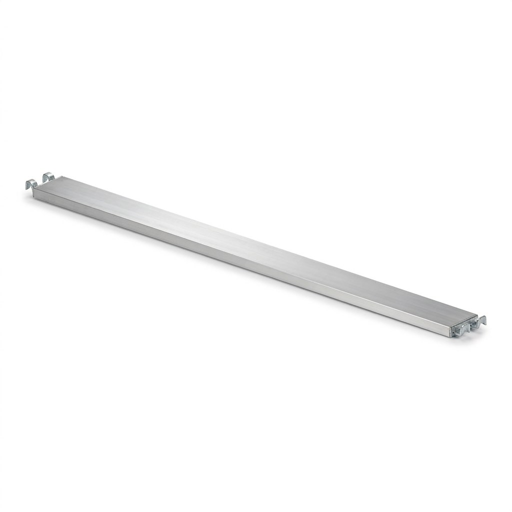Alu-Belag Stahlkappen 2,57 m × 0,19 m, CETRAC MGS (Prinzipdarstellung)