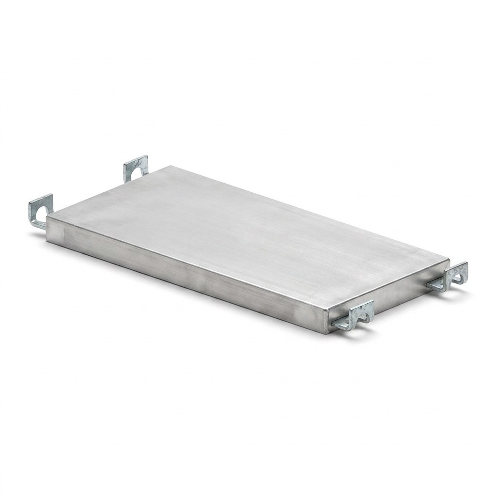 Alu-Belag Stahlkappen 0,73 m × 0,32 m, CETRAC MGS (Prinzipdarstellung)
