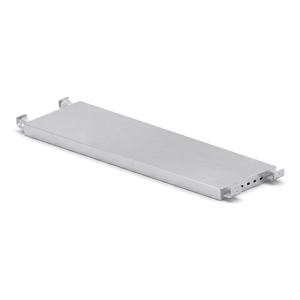 Alu-Belag Stahlkappen 1,09 m × 0,32 m, CETRAC MGS (Prinzipdarstellung)