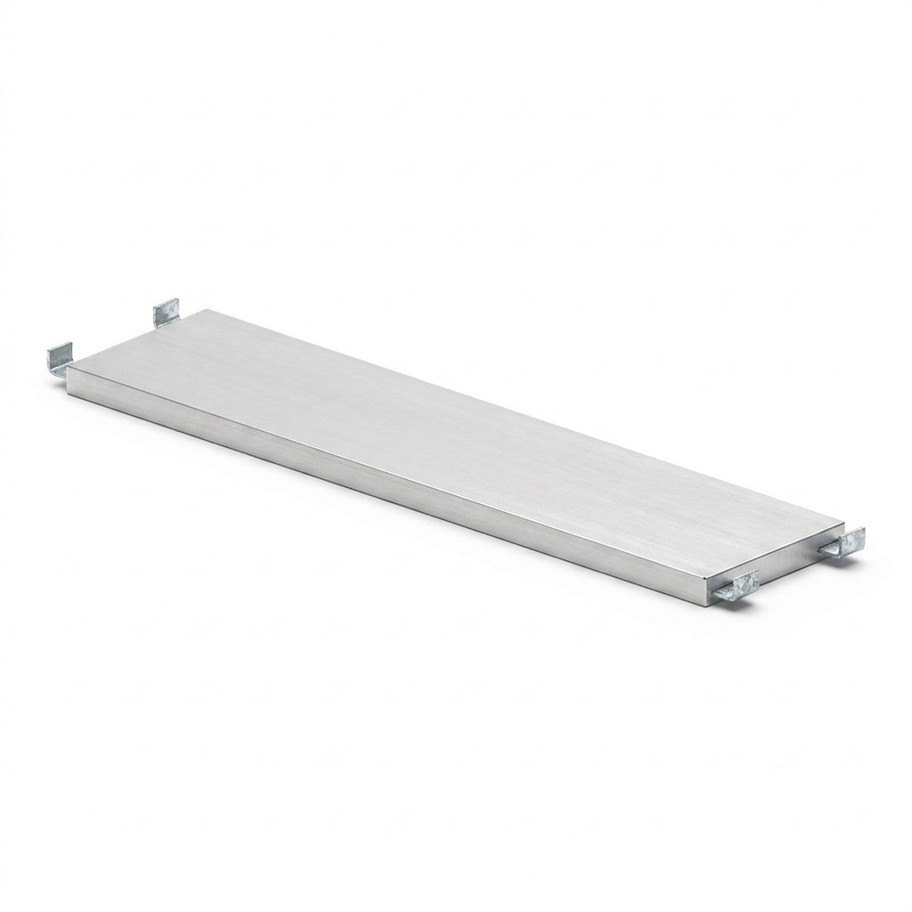 Alu-Belag Stahlkappen 1,40 m × 0,32 m, CETRAC MGS (Prinzipdarstellung)