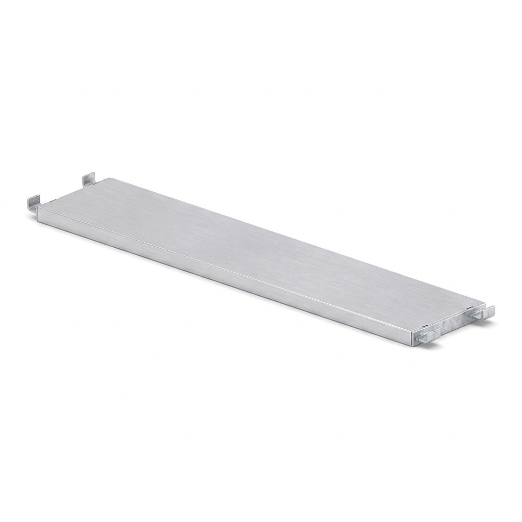 Alu-Belag Stahlkappen 1,57 m × 0,32 m, CETRAC MGS (Prinzipdarstellung)