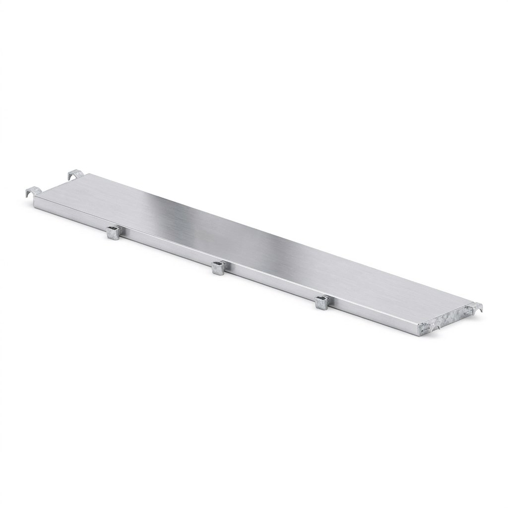 Alu-Belag Stahlkappen 2,07 m × 0,32 m, CETRAC MGS (Prinzipdarstellung)