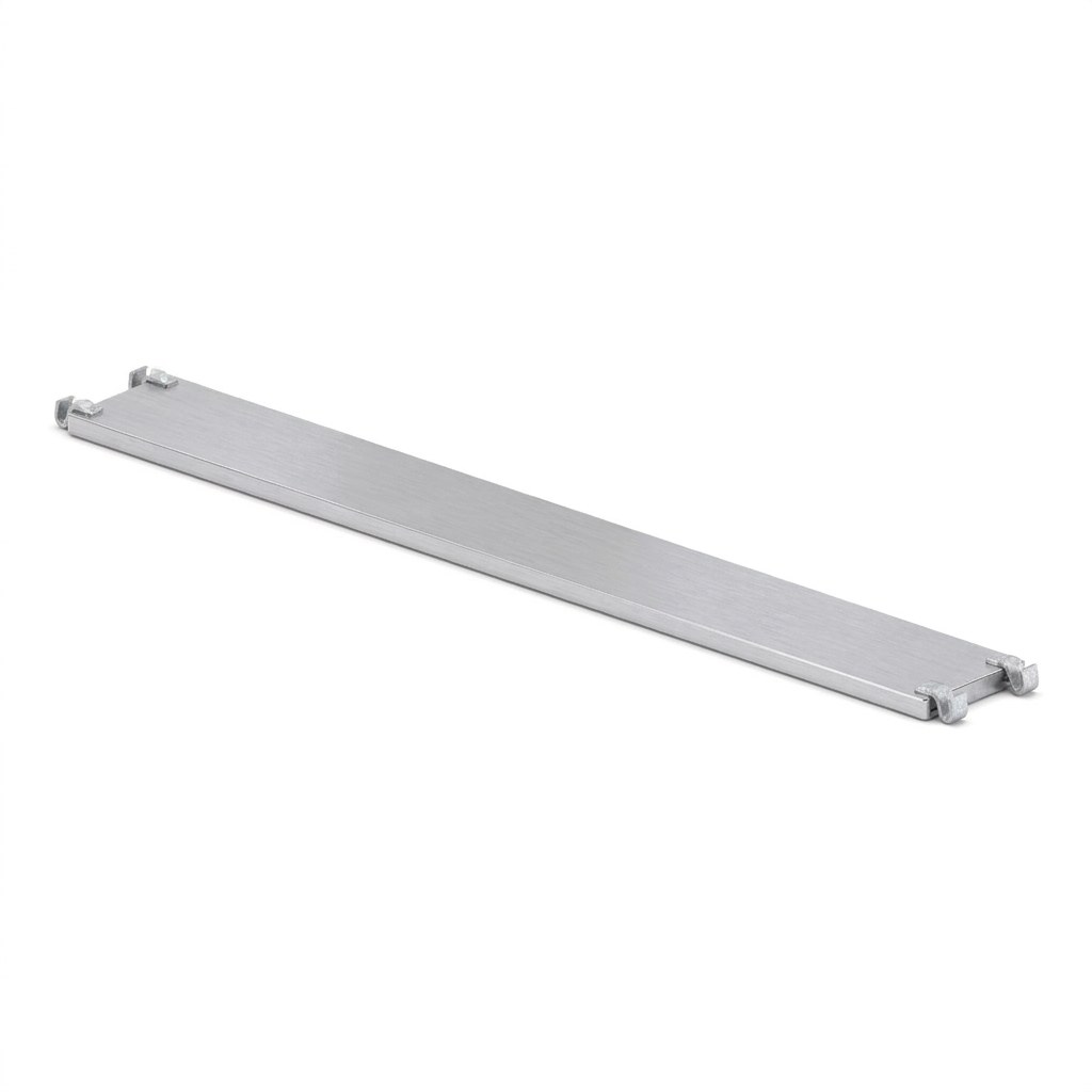 Alu-Belag Stahlkappen 2,57 m × 0,32 m, CETRAC MGS (Prinzipdarstellung)