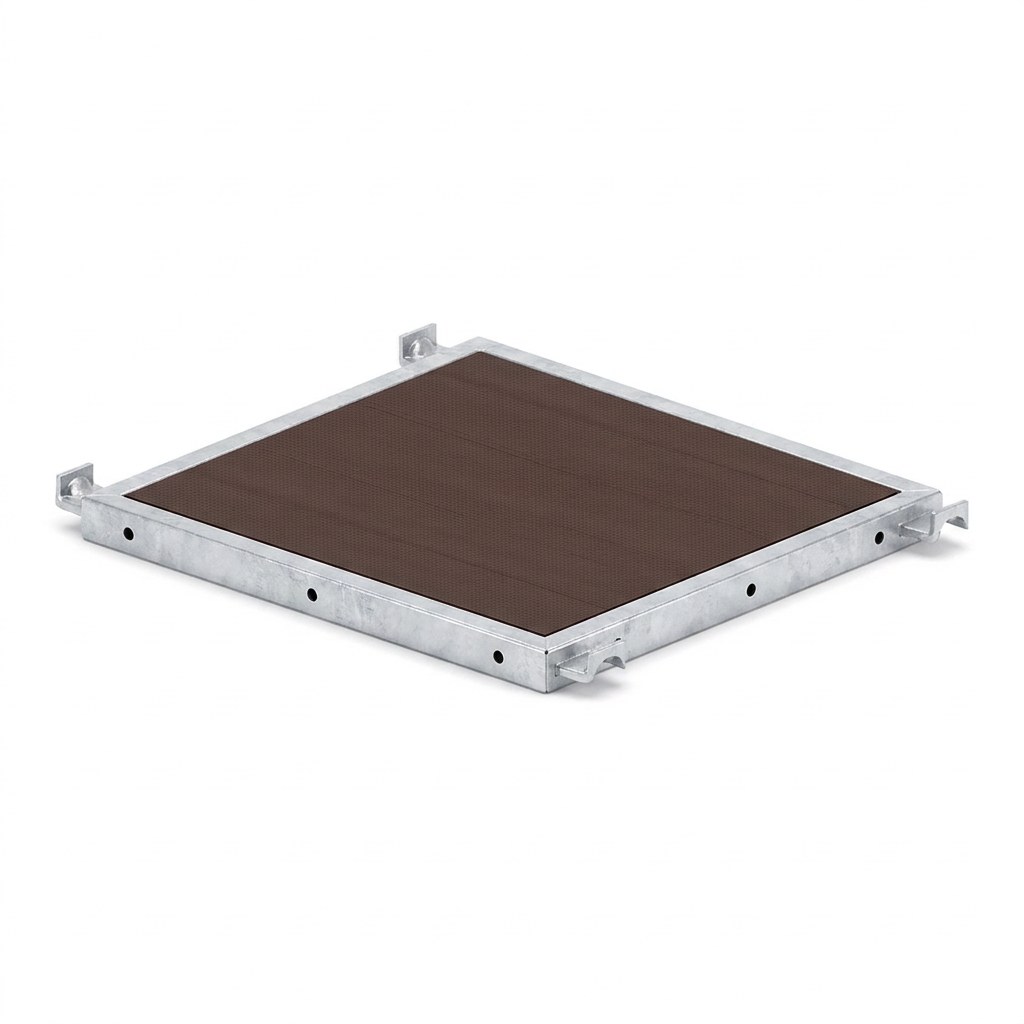 Rahmentafel Sperrholz 0,73 m × 0,61 m, CETRAC MGS (Prinzipdarstellung)