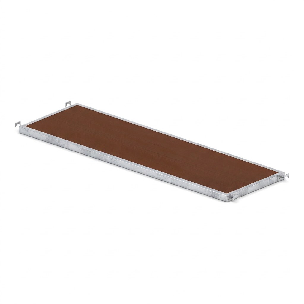 Rahmentafel Sperrholz 2,07 m × 0,61 m, CETRAC MGS (Prinzipdarstellung)