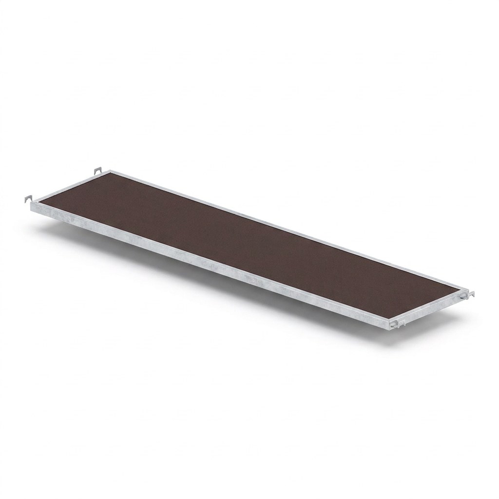 Rahmentafel Sperrholz 2,57 m × 0,61 m, CETRAC MGS (Prinzipdarstellung)