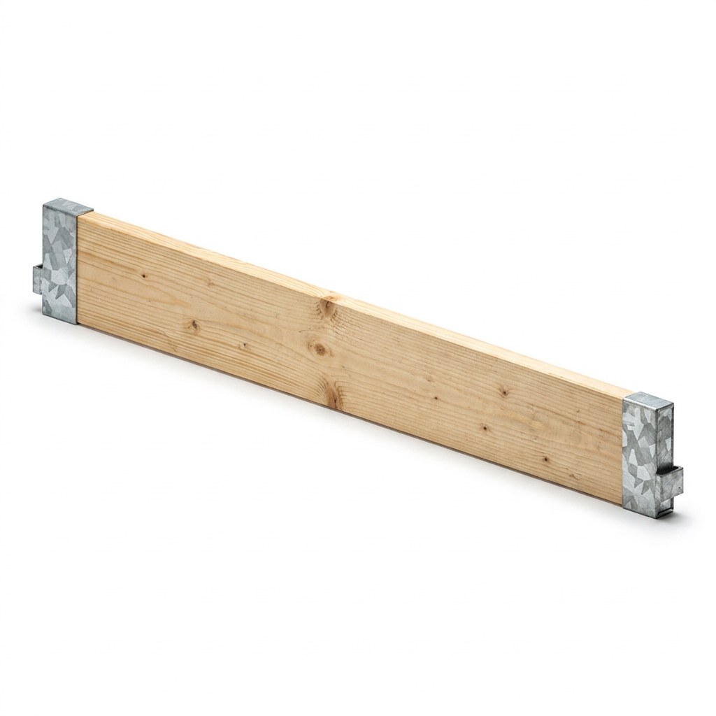 Bordbrett Holz 1,09 m, CETRAC MGS (Prinzipdarstellung)