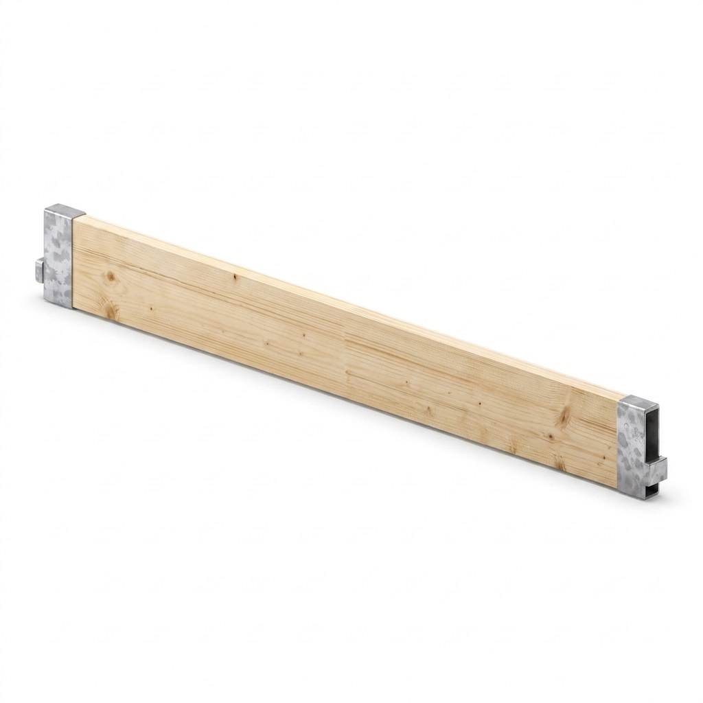 Bordbrett Holz 1,29 m, CETRAC MGS (Prinzipdarstellung)