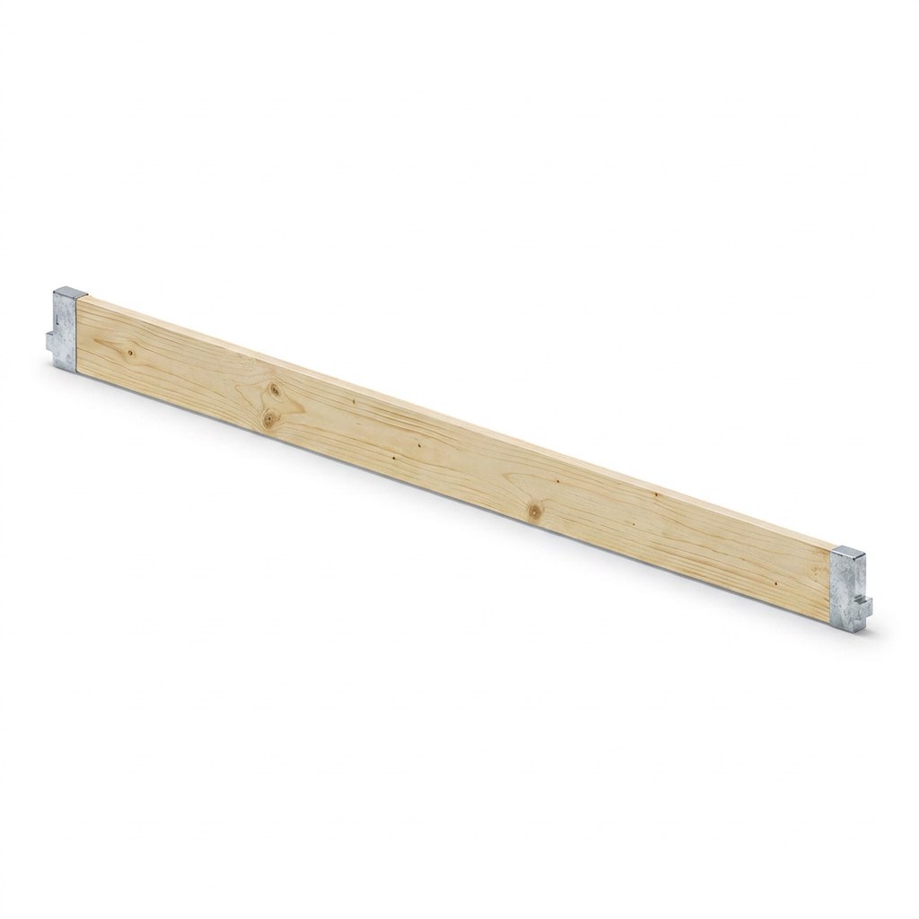 Bordbrett Holz 2,07 m, CETRAC MGS (Prinzipdarstellung)