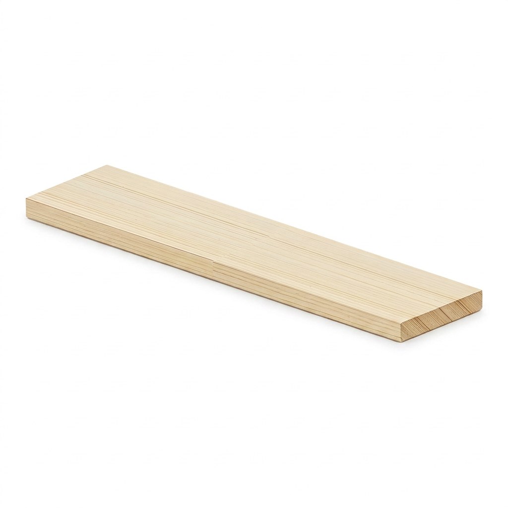 Unterlagholz 1,00 × 0,24 × 0,04 m, CETRAC MGS (Prinzipdarstellung)
