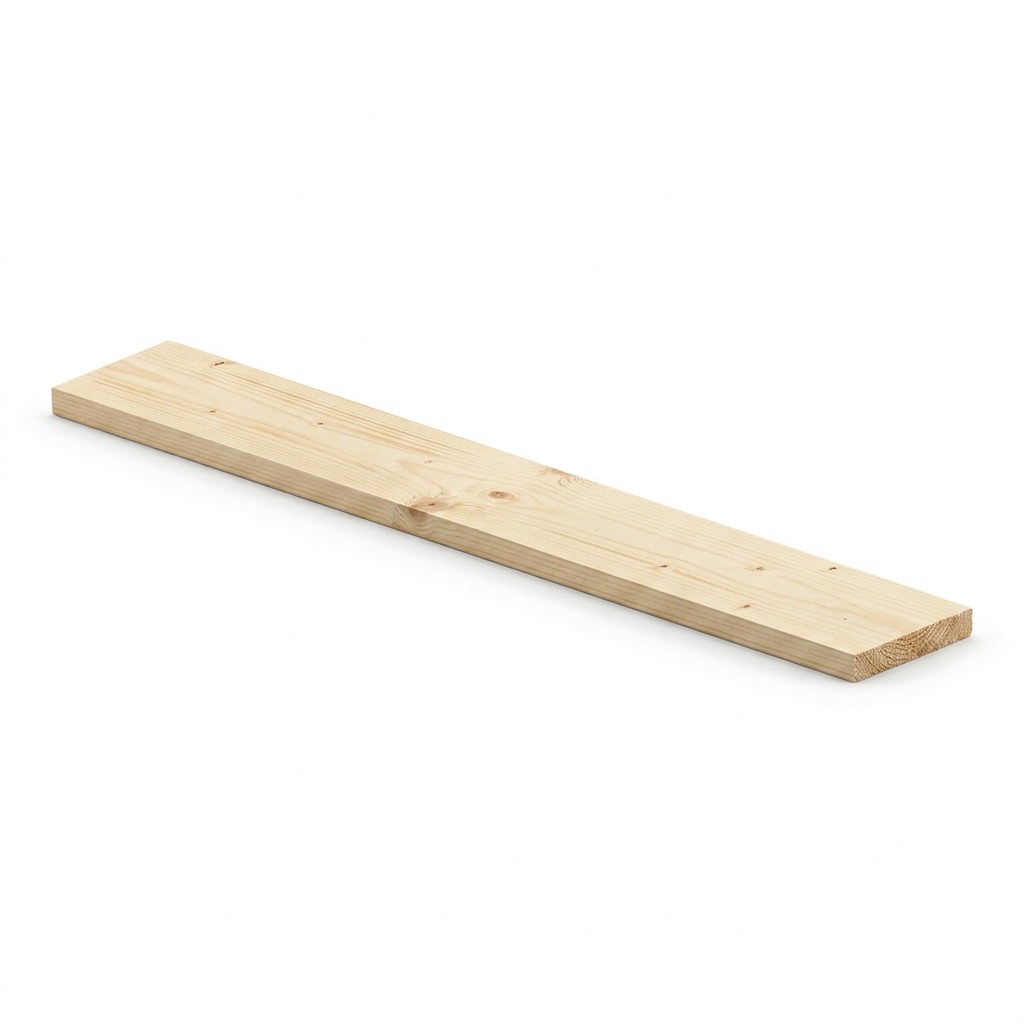 Unterlagholz 1,50 × 0,24 × 0,04 m, CETRAC MGS (Prinzipdarstellung)