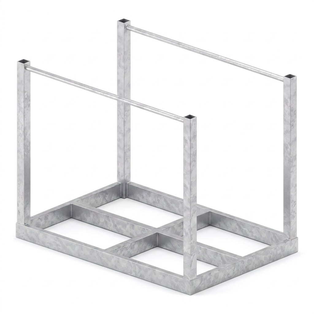 Stapelpalette 1,25 × 0,85 m, CETRAC MGS (Prinzipdarstellung)