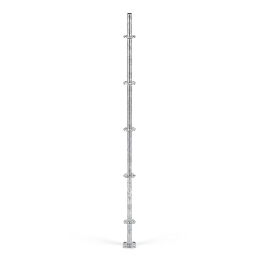 Vertikalstiel 2,50 m ohne Rohrverbinder, CETRAC MODUX (Prinzipdarstellung)