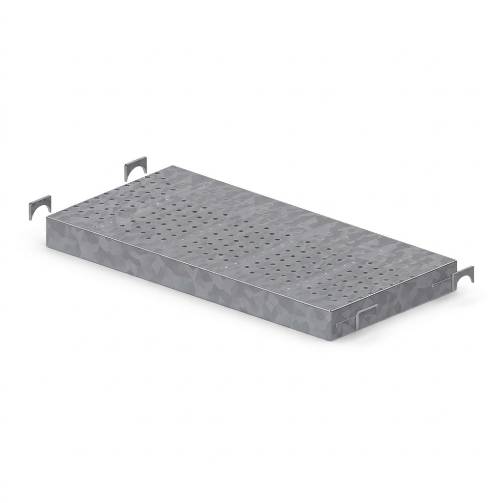 O-Stahlboden 0,73 m × 0,32 m, CETRAC MODUX (Prinzipdarstellung)