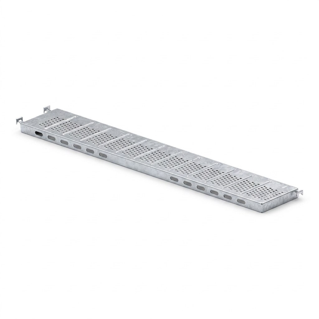 O-Stahlboden 2,00 m × 0,32 m, CETRAC MODUX (Prinzipdarstellung)