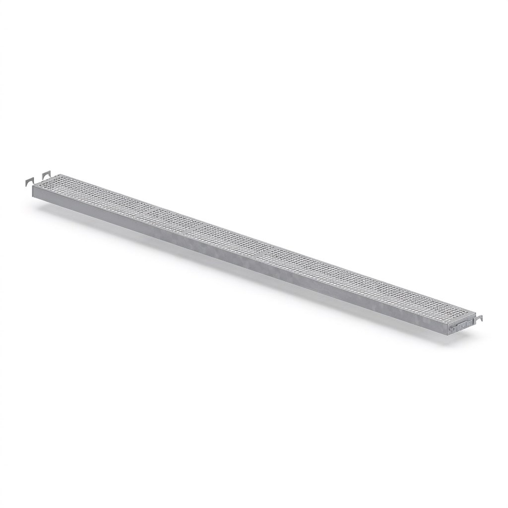 O-Stahlboden T9 2,57 m × 0,19 m, CETRAC MODUX (Prinzipdarstellung)